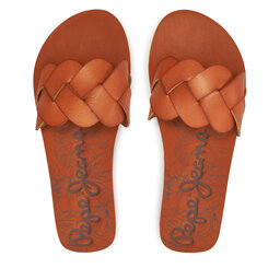 

Шльопанці Pepe Jeans Bali Braided PLS70148 Tobacco Brown 859, Коричневий
