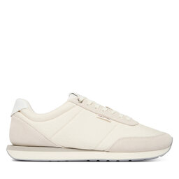 Calvin Klein Sneakers Calvin Klein Retro Runner Ripstop Aop Ny HM0HM02140 Écru