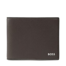 Boss Portofel pentru bărbați Boss 50485623 Dark Brown 201