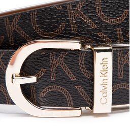 

Жіночий ремінь Calvin Klein Ck Must Rd Buckle Rev 2.5Belt K60K609981 0HF, Коричневий