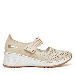Rieker Pantofi Rieker N4382-60 Bej