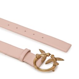 

Жіночий ремінь Pinko Love Berry H3 Belt PE 23 PLT01 100125 A0F1 Cipria O81Q, Рожевий