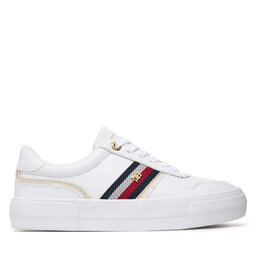 Tommy Hilfiger Sneakers Tommy Hilfiger Th Platform Vulc Leather FW0FW09603 Weiß