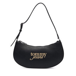 Tommy Jeans Handtasche Tommy Jeans Tjw Must Shoulder Bag AW0AW19047 Schwarz