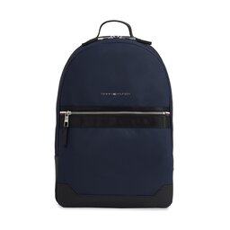 Tommy Hilfiger Zaino Tommy Hilfiger Th Elevated Nylon Backpack AM0AM11573 Space Blue DW6