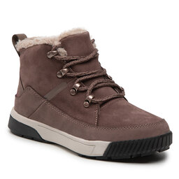 The North Face Schnürstiefeletten The North Face Sierra Mid Lace Wp NF0A4T3X7T71 Deep Taupe/Wild Ginger