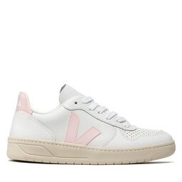 

Снікерcи Veja V-10 Leather VX0202644A Extra White/Petale, Білий