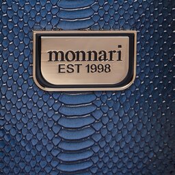 

Сумка Monnari BAG3710-M13 Granatowe Croco, Cиній