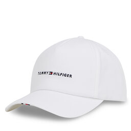 Tommy Hilfiger Șapcă Tommy Hilfiger Th Foundation Soft 6 Panel Cap AM0AM13162 Alb