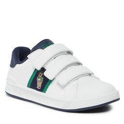 Polo Ralph Lauren Sportcipő Polo Ralph Lauren RF104323 S WHITE SMOOTH/NAVY W/ BOYS BEAR