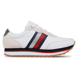 

Снікерcи Tommy Hilfiger Tommy Tape Sneaker FW0FW04997 White YBR, Білий
