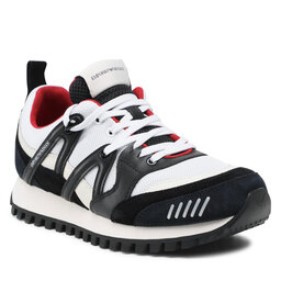 Emporio Armani Sportcipő Emporio Armani X4X555 XM996 Q843 Navy/Blk/Off Wht/Op.