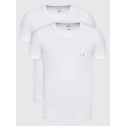 Armani Exchange Armani Exchange T-Shirt-Set 956004 CC282 04710 Weiß Regular Fit