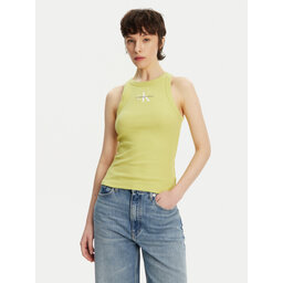 Calvin Klein Jeans Calvin Klein Jeans Top Monologo J20J225301 Amarillo Slim Fit
