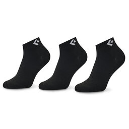 Converse 3 pares de calcetines cortos para mujer Converse E746B-3009 Negro