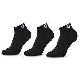 Converse Комплект 3 чифта къси чорапи дамски Converse E746B-3009 Черен