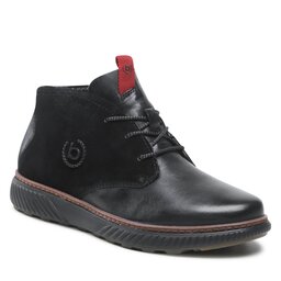 Bugatti Botines planos Bugatti 321-A5U32-3214-1010 Black/Black
