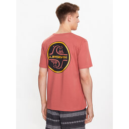 Quiksilver Quiksilver Póló Core Bubble EQYZT07232 Narancssárga Regular Fit