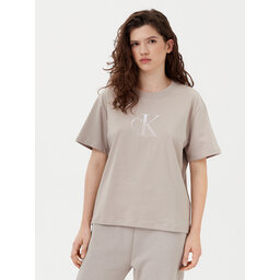 Calvin Klein Jeans Calvin Klein Jeans Póló Monologo J20J224798 Szürke Relaxed Fit