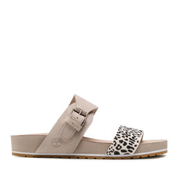 

Шльопанці Timberland Malibu Waves 2Band Slide TB0A24TFBX31 Leopard Nubuck, Бежевий