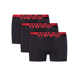 HUGO HUGO Pack de 3 bóxers 50545667 Negro