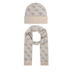 Guess Set Schal und Mütze Guess GFBOX WP6401 Creme