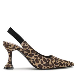 

Босоніжки ONLY Shoes Onlcooper-1 Life 15288426 Black/Leo, Коричневий