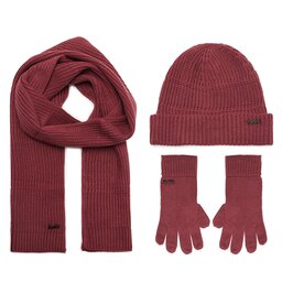 Michael Kors Set căciulă, fular și mănuși Michael Kors 2934187 Mulberry 653
