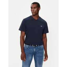 Lacoste Lacoste Majica TH5077 Mornarsko modra Regular Fit