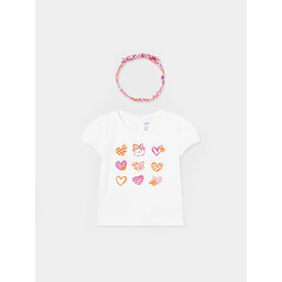 Mayoral Mayoral Camiseta 1007 Blanco Regular Fit