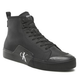 Calvin Klein Jeans Sportbačiai Calvin Klein Jeans Skater Vulc Laceup Mid Ny YM0YM00480_1 Black BDS