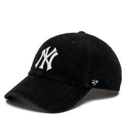 47 Brand Czapka z daszkiem 47 Brand MLB New York Yankees Thick Cord 47 B-THCKC17EWS-BK Czarny