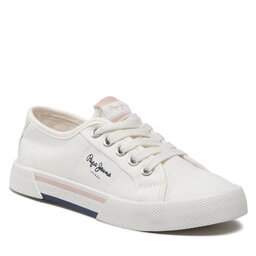 Pepe Jeans Scarpe sportive Pepe Jeans Brady Girl Basic PGS30543 White 800