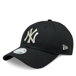Gorra curva beige ajustable para mujer 9FORTY Monogram de New York Yankees  MLB de New Era
