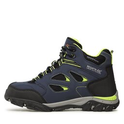 

Трекінгові черевики Regatta Holcombe Iep Mid Jnr RKF573 Navy/Lime Punch 9TD, Cиній