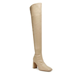 Simple Cizme lungi muschetar Simple SL-53-02-000106 903 Beige