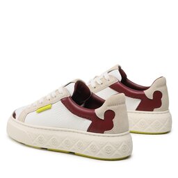 

Снікерcи Tory Burch Ladybug Sneaker Leather 141752 White/Bordeaux/Frost 600, Білий