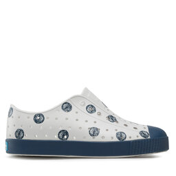 

Кеди Native Jefferson Print 12100101-1945 Sheel White/Frontier Blue/Frontier Scribble Dots, Білий