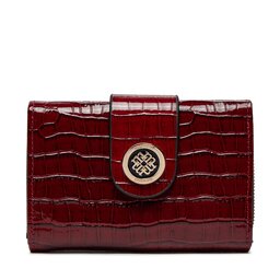 Monnari Malá dámska peňaženka Monnari PUR0150-M05 Red Croco