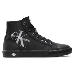 

Кеди Calvin Klein Jeans Vulcanized High Laceup Pes YM0YM00020 Black BDS, Чорний