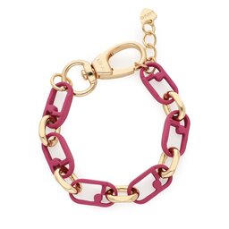 

Браслет Liu Jo BJXLJ360 Pink/Gold, Рожевий
