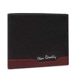 Pierre Cardin Große Herren Geldbörse Pierre Cardin TILAK37 8824 Nero/Rosso
