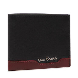 Pierre Cardin Velika moška denarnica Pierre Cardin TILAK37 8824 Nero/Rosso