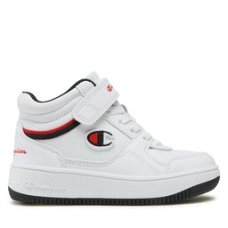 

Снікерcи Champion Rebound Mid B Ps Mid Cut Shoe S32404-WW008 Wht/Navy/Red, Білий