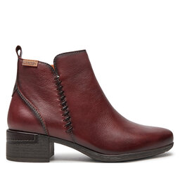 Pikolinos Botki Pikolinos W6W-8950 Bordowy