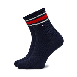 

Набір 2 пар високих жіночих шкарпеток Tommy Hilfiger 701224914 Navy 002, Cиній