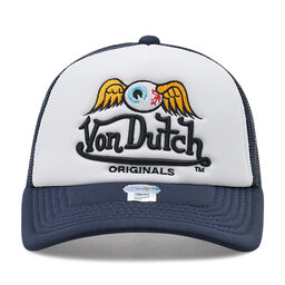 

Бейсболка Von Dutch Baker 7030182 White/Navy, Cиній
