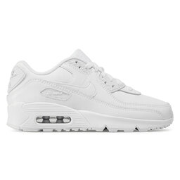 

Взуття Nike Air Max 90 Ltr (GS) CD6864 100 White/White/Metallic Silver, Білий