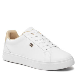Tommy Hilfiger Сникърси Tommy Hilfiger Essential Court Sneaker FW0FW07686 White YBS