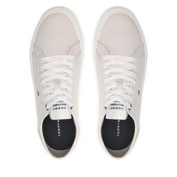 

Кросівки Tommy Hilfiger Core Corporate Vulc Canvas FM0FM04560 Stone AEP, Сірий